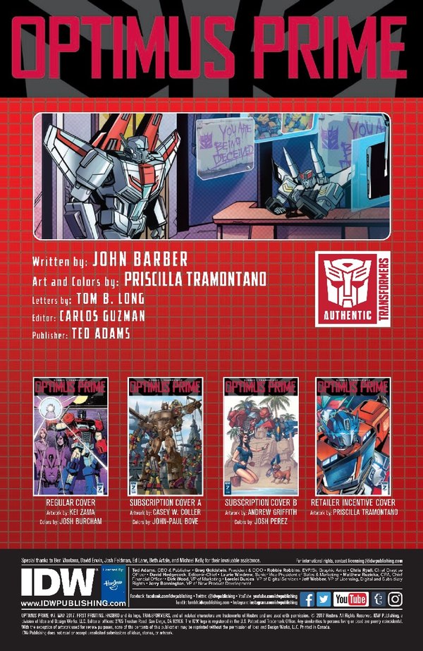 IDW's Optimus Prime Issue 7 Full Comic Book Preview 02 (2 of 7)